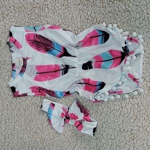 Romper with Matching Headband